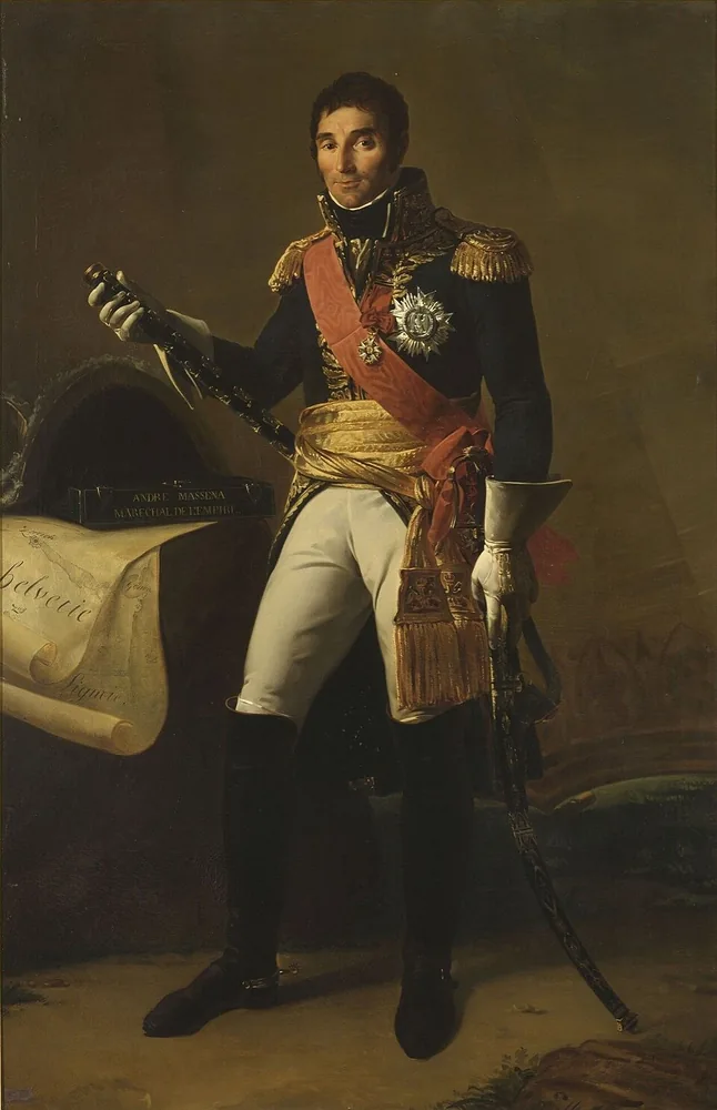 Retrato del mariscal André Masséna